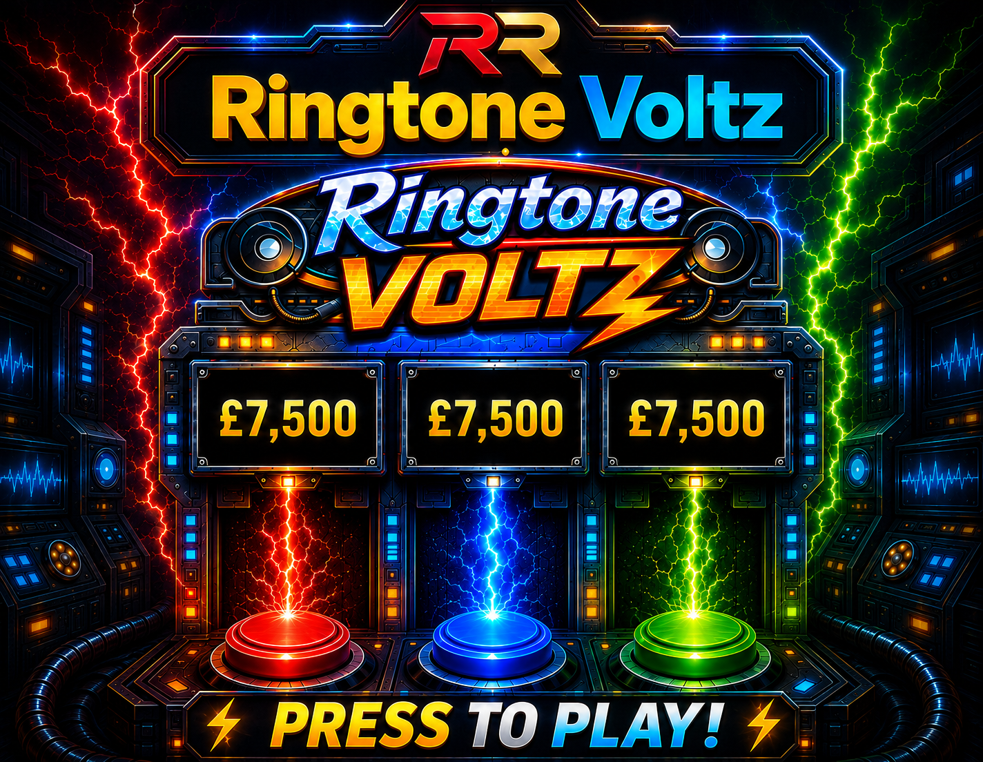 ⚡🔋 RINGTONE VOLTZ🔋⚡️ WIN UP TO £7,500 CASH INSTANTLY + RINGTONE POINTS 💷 🔥